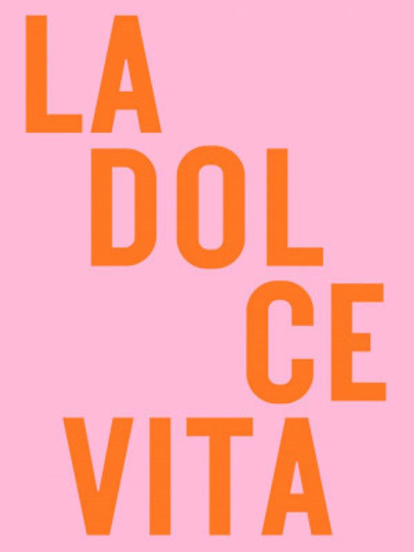 La dolce vita - rosa/orange