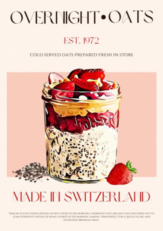 Overnight Oats Print