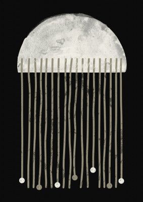 Midnight Whispers Abstraction