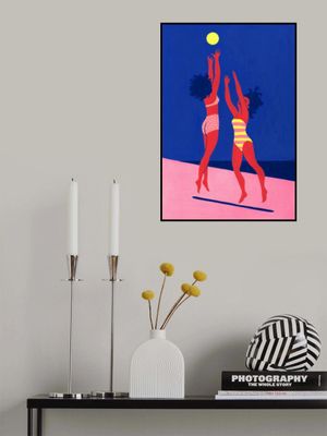 Playing On the Beach