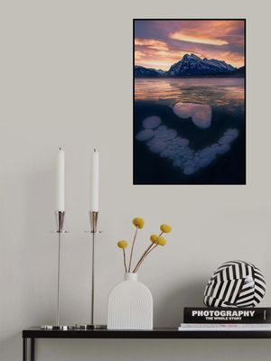 Ice Bubbles in Vermilion Lakes