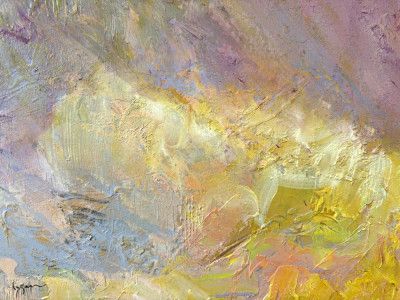 Soaring Golden Abstract