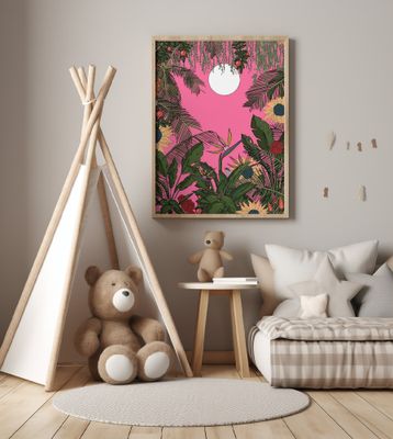 Vibrant Botanical Artwork