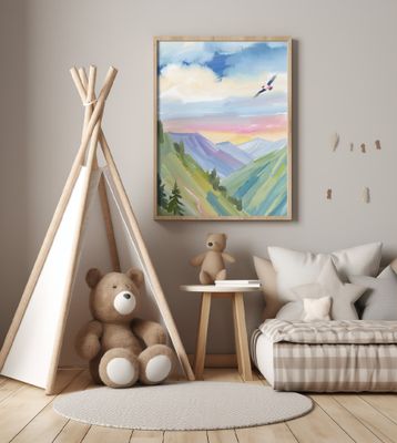 Fly away with me - over the mountains