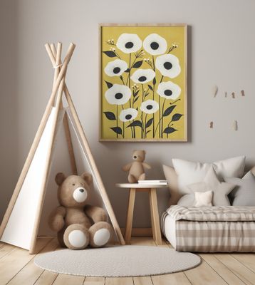 Abstract Wildflowers