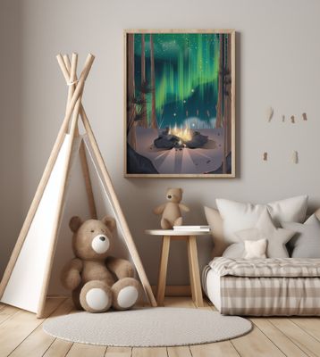 Camping Under The Stars