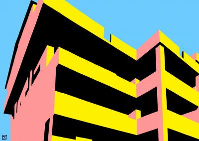 Vibrant Structure Building