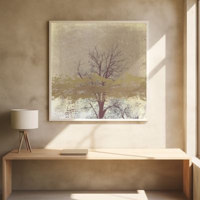 Dreamy landscape in winter