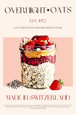 Overnight Oats Print