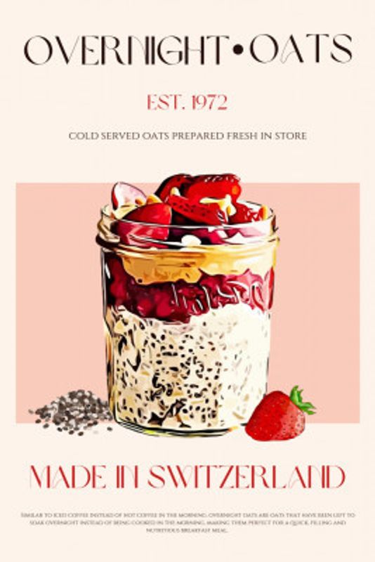 Overnight Oats Print