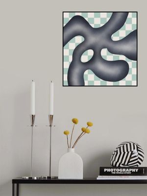 Organic Shapes With Geometric Patterns