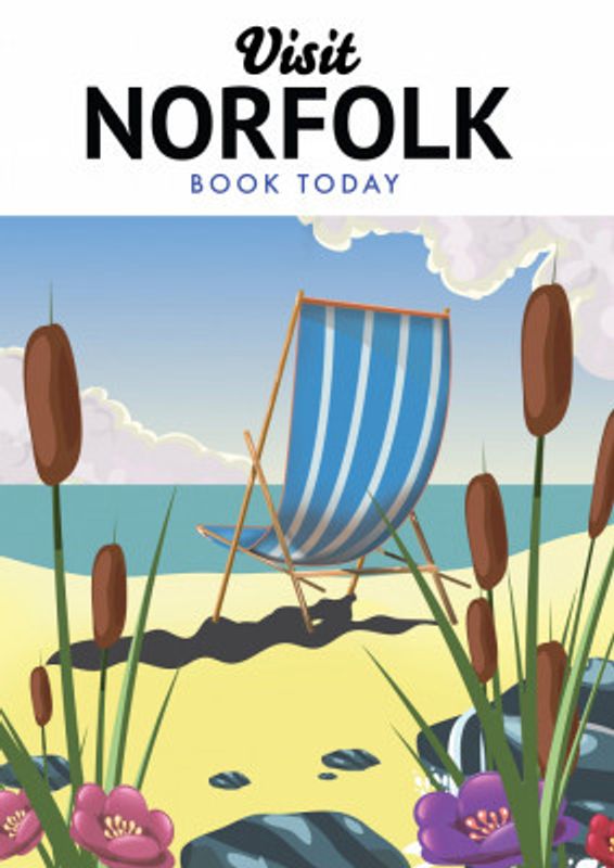 Visit Norfolk Travel poster