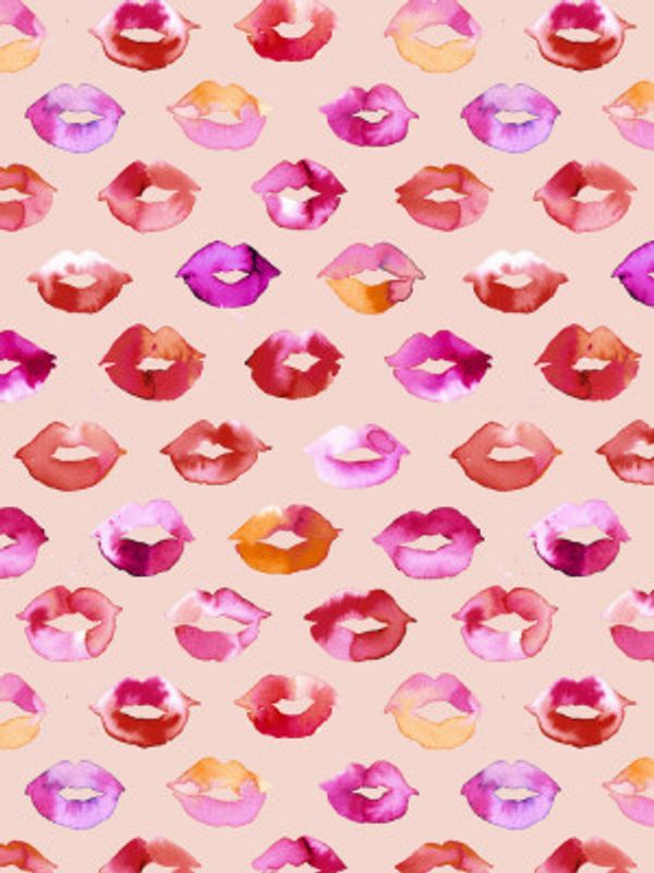 Sweet Love Kisses Pink Lips