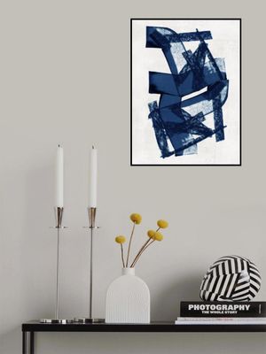 Abstract Blue Structure 2