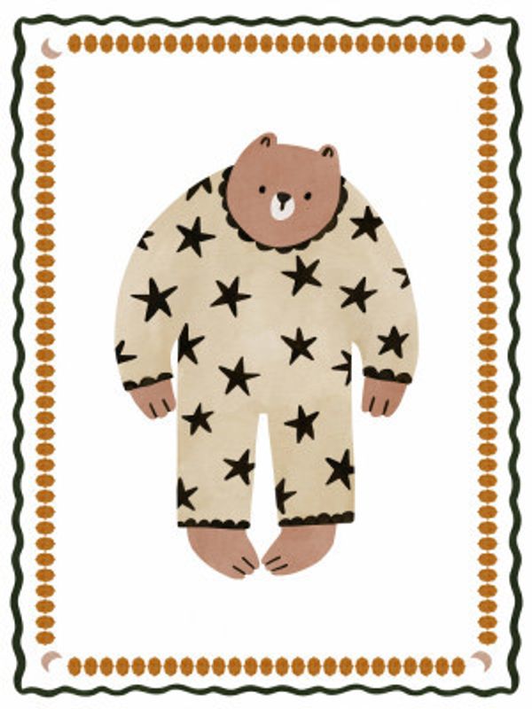 Starry Pajama Bear