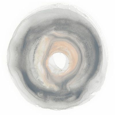 Calm Circles with Muted Gray and Beige Tones