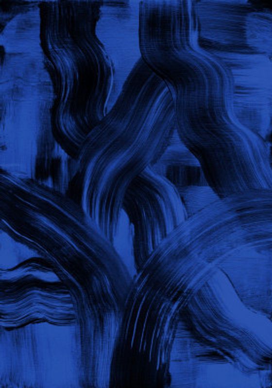 Abstract Brush Strokes 126X