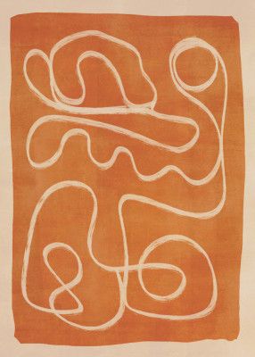 Abstract Line Art Sketch