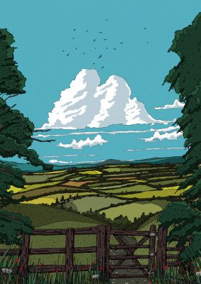 Gate To The Countryside