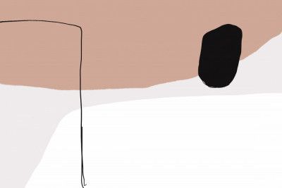 Minimalist Bold Black Shapes