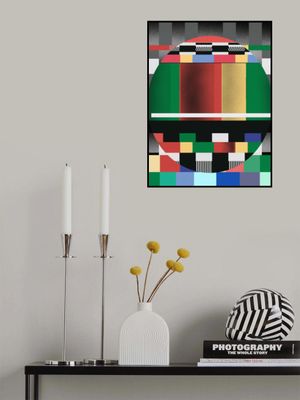 Glitch abstract artwork