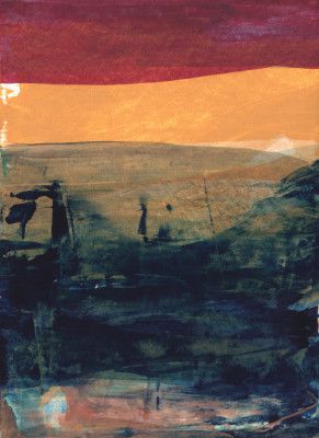 Blend Of Earthy Tones And Vibrant Teal