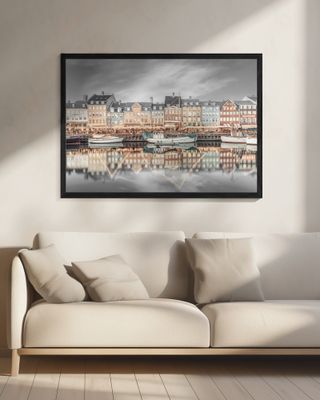 COPENHAGEN VINTAGE Nyhavn Idyllic Evening Impression