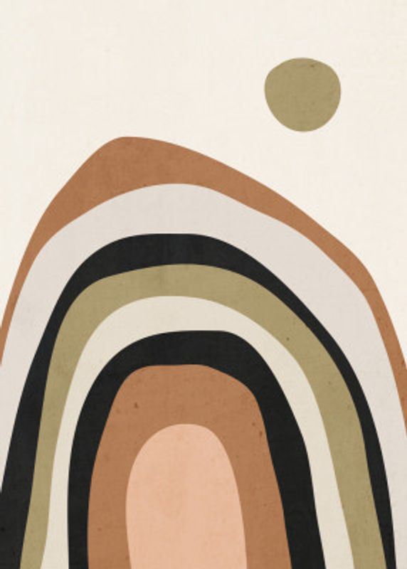 Abstract Art Rainbow