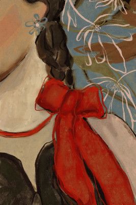 Scarlet Bow Elegance