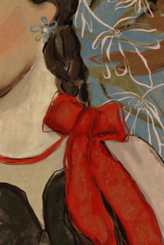 Scarlet Bow Elegance