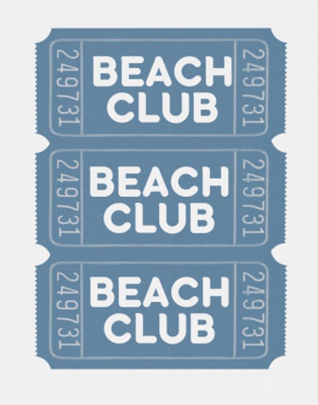 Beach Club Tickets