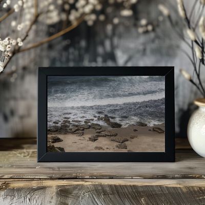 Rocky Beach Waves