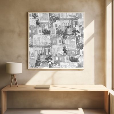 Repeatpat Village2 Bw