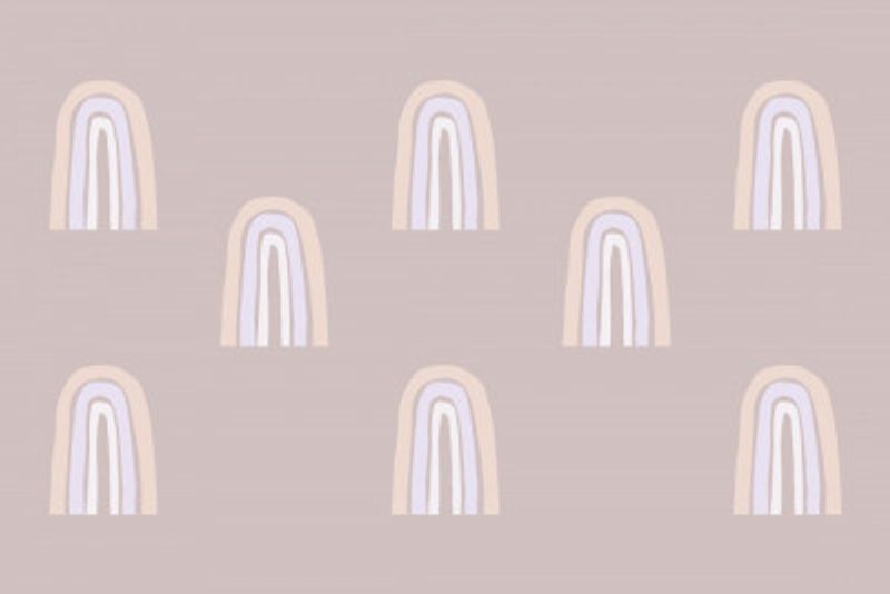 Pastel Arches Pattern
