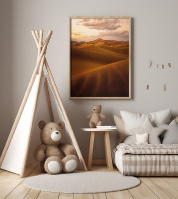 Afterglow of the Desert