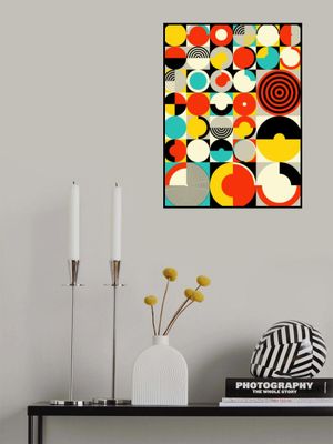 Retro Circles Kaleidoscope