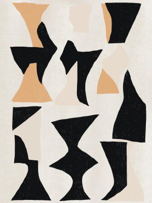 Geometric Shapes Collage