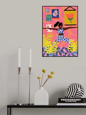 Yoga Warrior Position