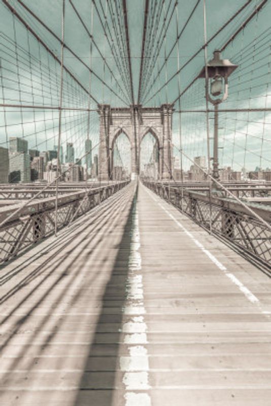 NEW YORK CITY Brooklyn Bridge | urban vintage style