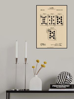Playing Cards Patent 1909