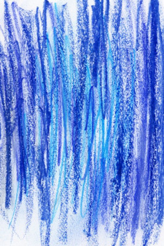 Vertical Blue Streaks