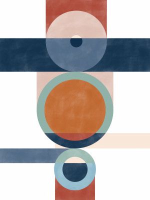 Geometric Shapes With Circles And Rectangles