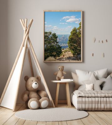 Grand Canyon Shadows X on Film