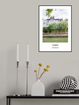 Seine Paris France Travel poster