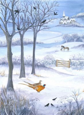 Beauty Of A Winter Landscape