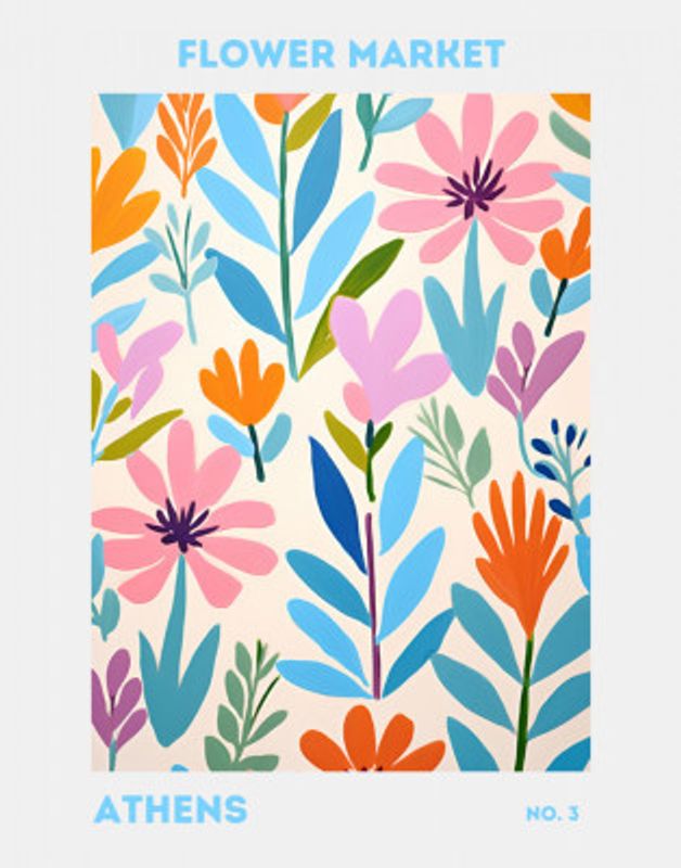 Flower Market Athens