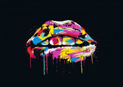 Colorful lips