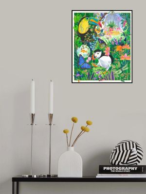 Wildlife In Lush Greenery