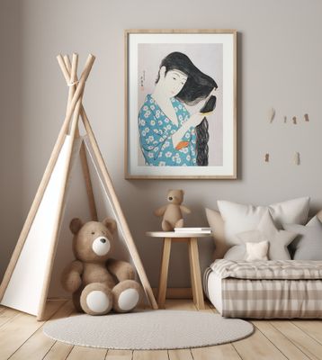 Woman Combing Her Hair (1920)