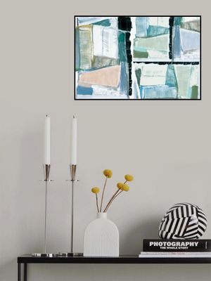 Constructed Abstraction Blue